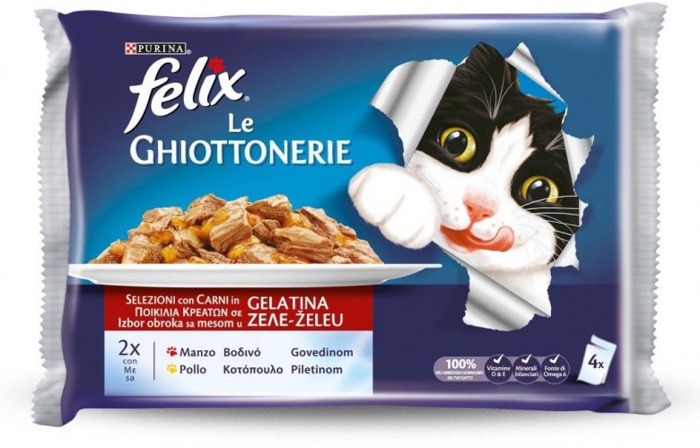 Felix Multipack Govedina I Piletina u želeu
